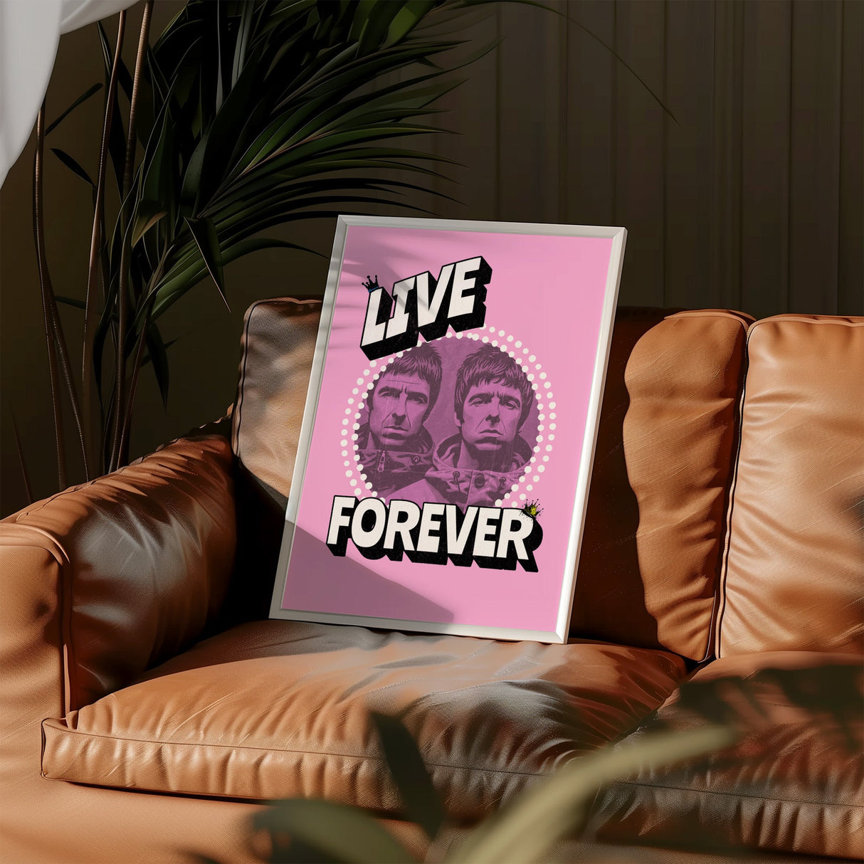 LIVE FOREVER PORTRAIT - PINK