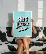 SHE'S ELECTRIC - BLUE