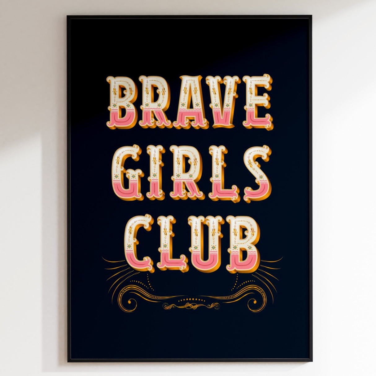 Brave Girls Club Print