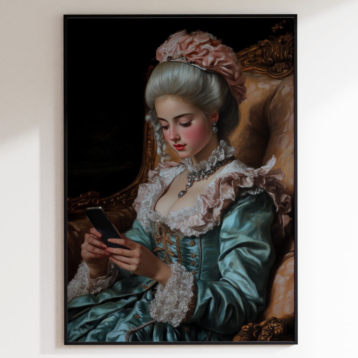 Texting From Versaille