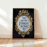 You Are The Fairest - Gold Print