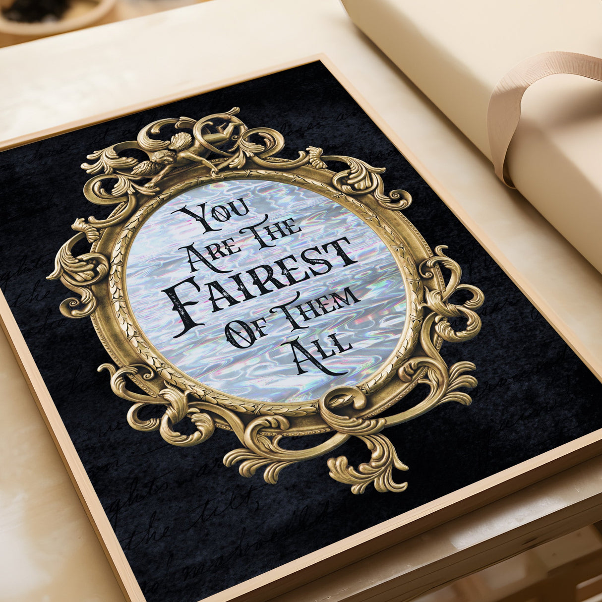 You Are The Fairest - Gold Print