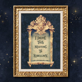 Pankhurst Rebellion Print Punk Haus