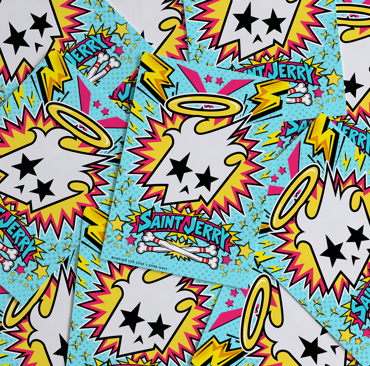 Bowling For Soup x Punk Haus - Saint Jerry Limited Edition Art Print