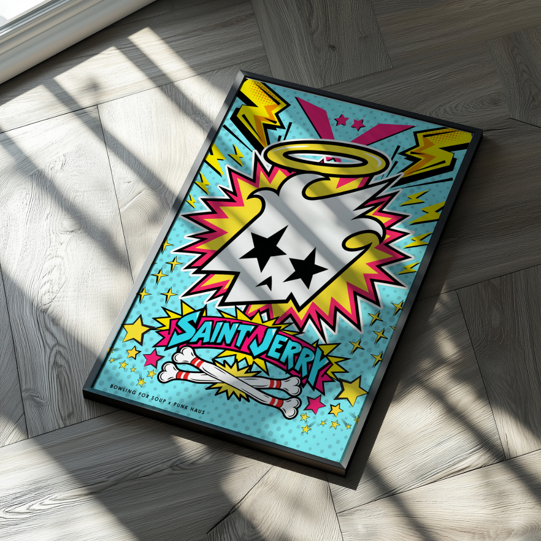 Bowling For Soup x Punk Haus - Saint Jerry Limited Edition Art Print