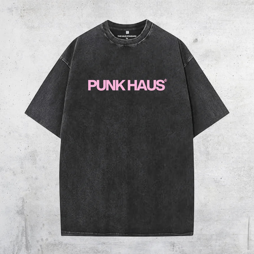 Punk Haus Standard Stonewash Black T-Shirt