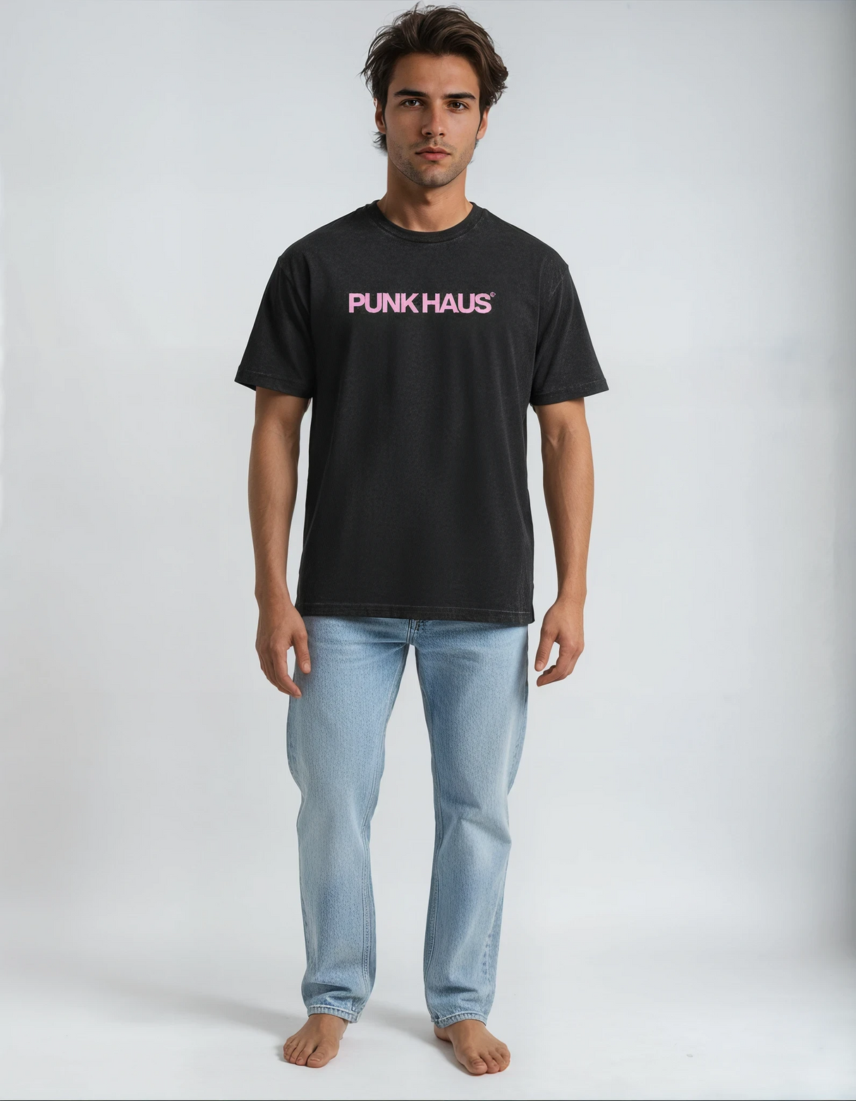 PUNK HAUS® Obsidian Fade Tee – The Haus Standard