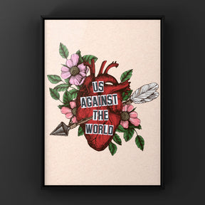 Us Against The World Peachy Punk Haus