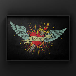 Winged Love Punk Haus